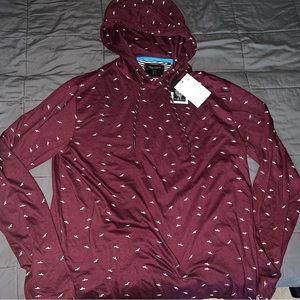 NWT- Men’s long sleeve t-shirt w. Hoodie